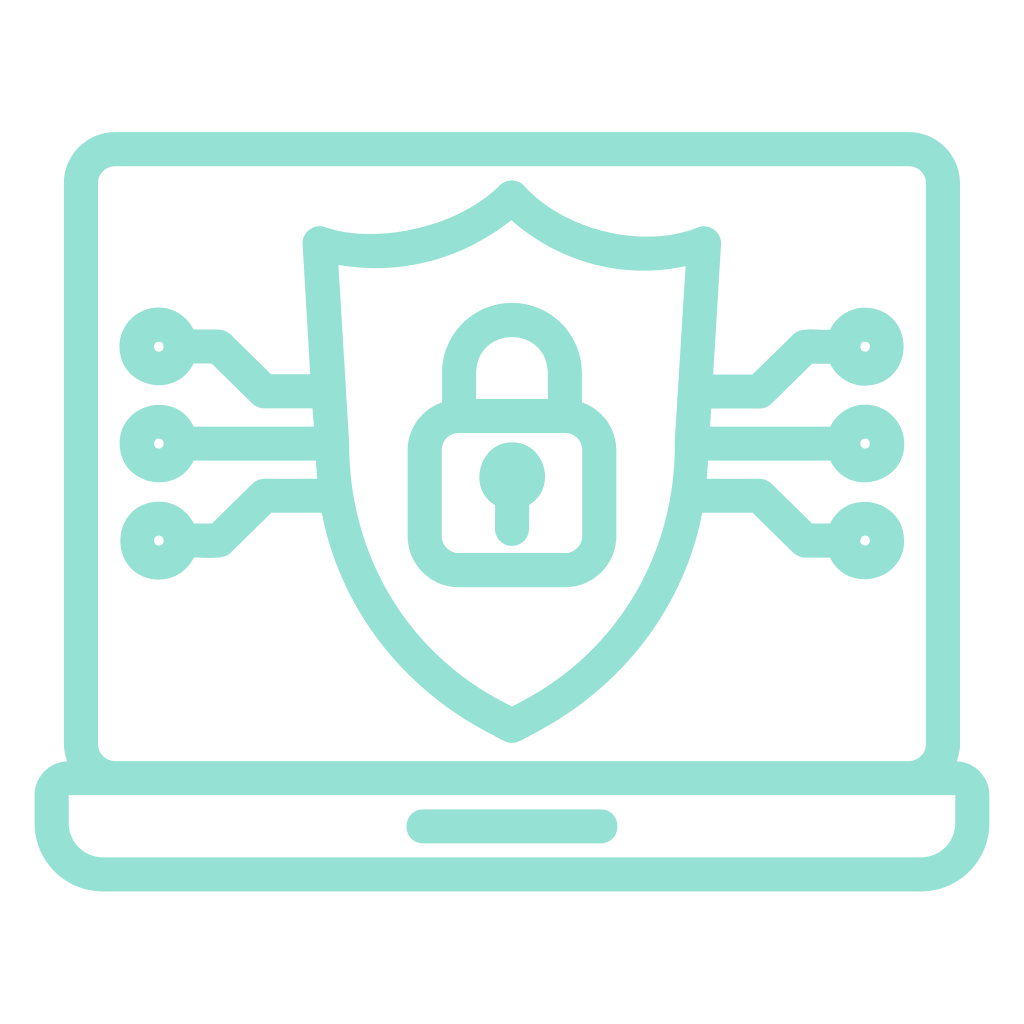 Monitor is protected icon