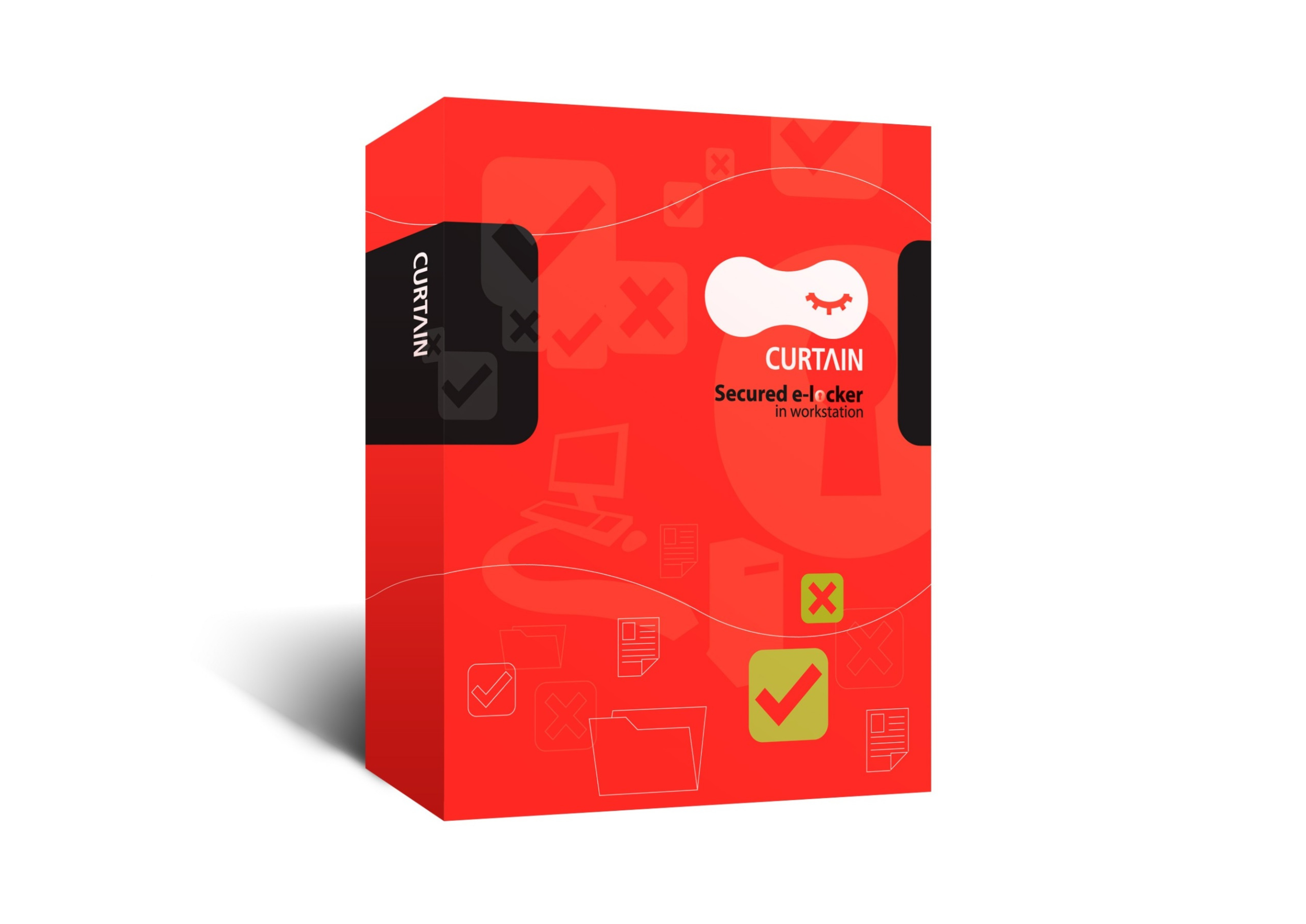 Curtain e-locker packaging