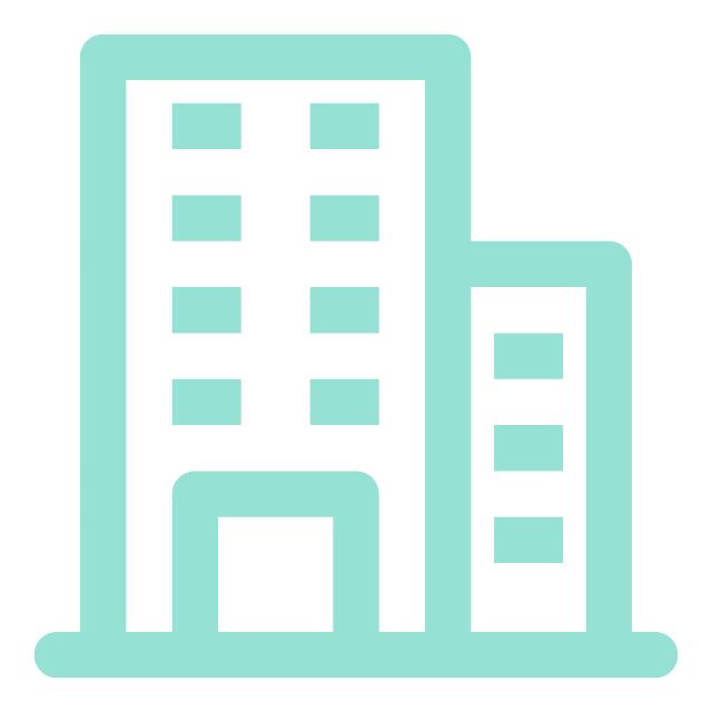 different size building icon